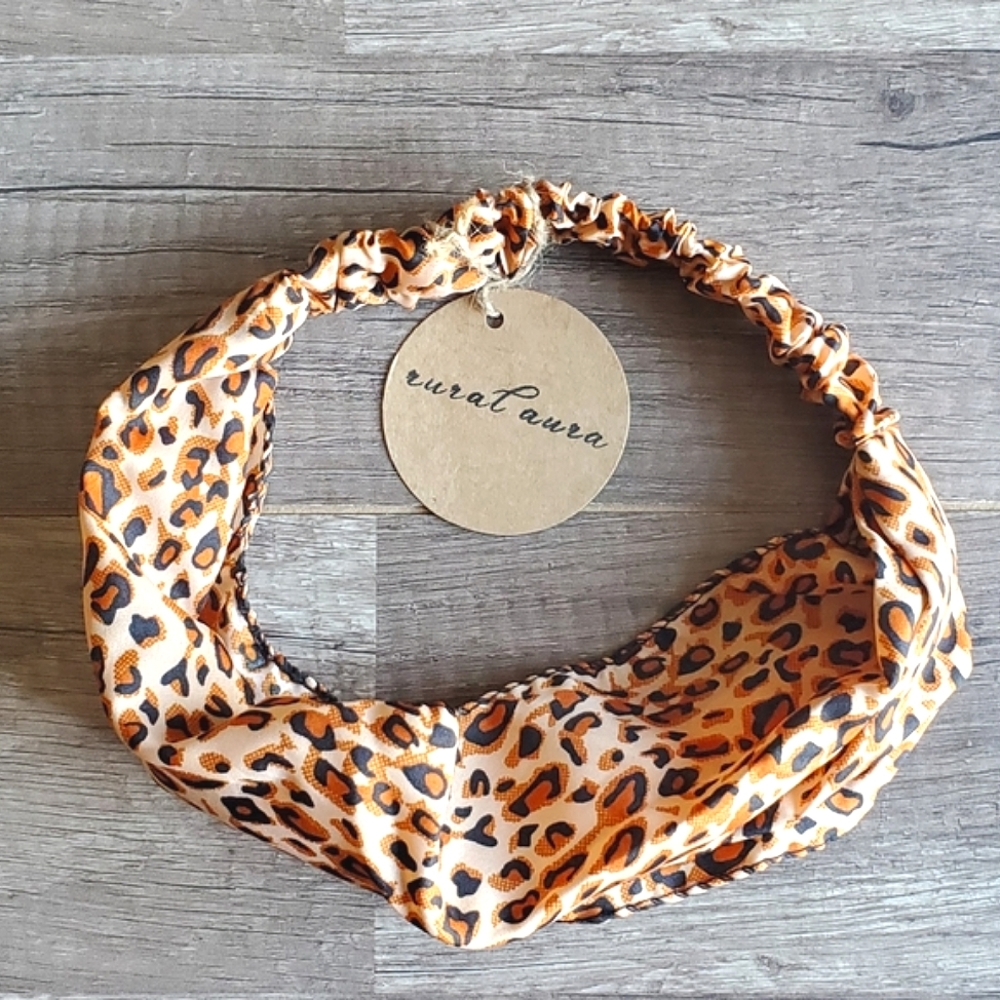 NEW Leopard Print Headband - Picture 1 of 7
